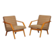 Pair of wooden armchairs from the 1970s