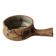 Ceramic fondue pot signed La colombe (Vallauris) 1970s