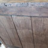 Sideboard with 2 doors and 2 drawers in walnut, 18th