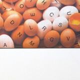 BROSSA Joan, Poema visual 27, 1989. Original lithograph signed and numbered in pencil