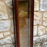 Petite vitrine à poser en acajou
