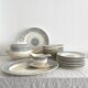 "Renaissance" ironstone dinnerware set from Creil and Montereau - 30 pieces