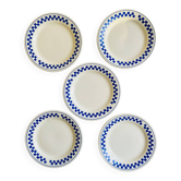 Set of 5 vintage plates