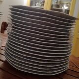 Table service, tableware of Limoges Haviland
