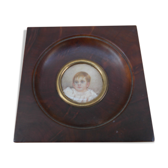 Miniature portrait of a Child