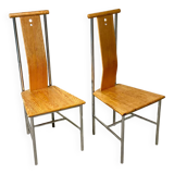 Pair of IKEA chairs model “TURKU” 1990