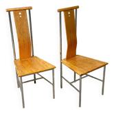 Pair of IKEA chairs model “TURKU” 1990
