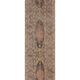 Vintage Turkish Oushak Rug Handwoven 55x733 cm