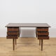 Mid-Century Compact Freestanding Desk, Denmark, 1960s