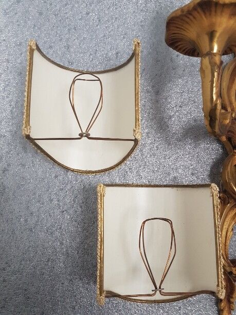 Bronze wall lamps shabby chic