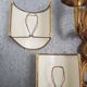 Appliques bronze shabby chic