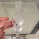 Soliflore en cristal de bayel tres elegant