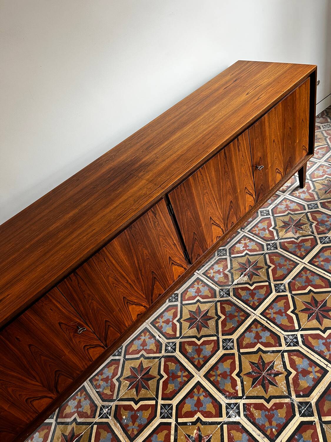 Mid-Century Modern rosewood credenza