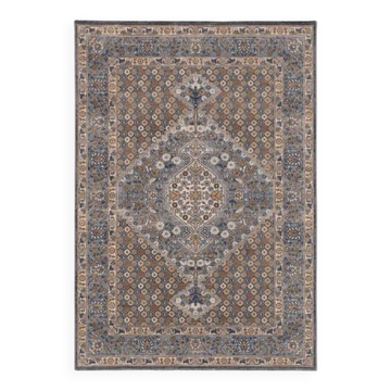Classic grey and beige oriental rug