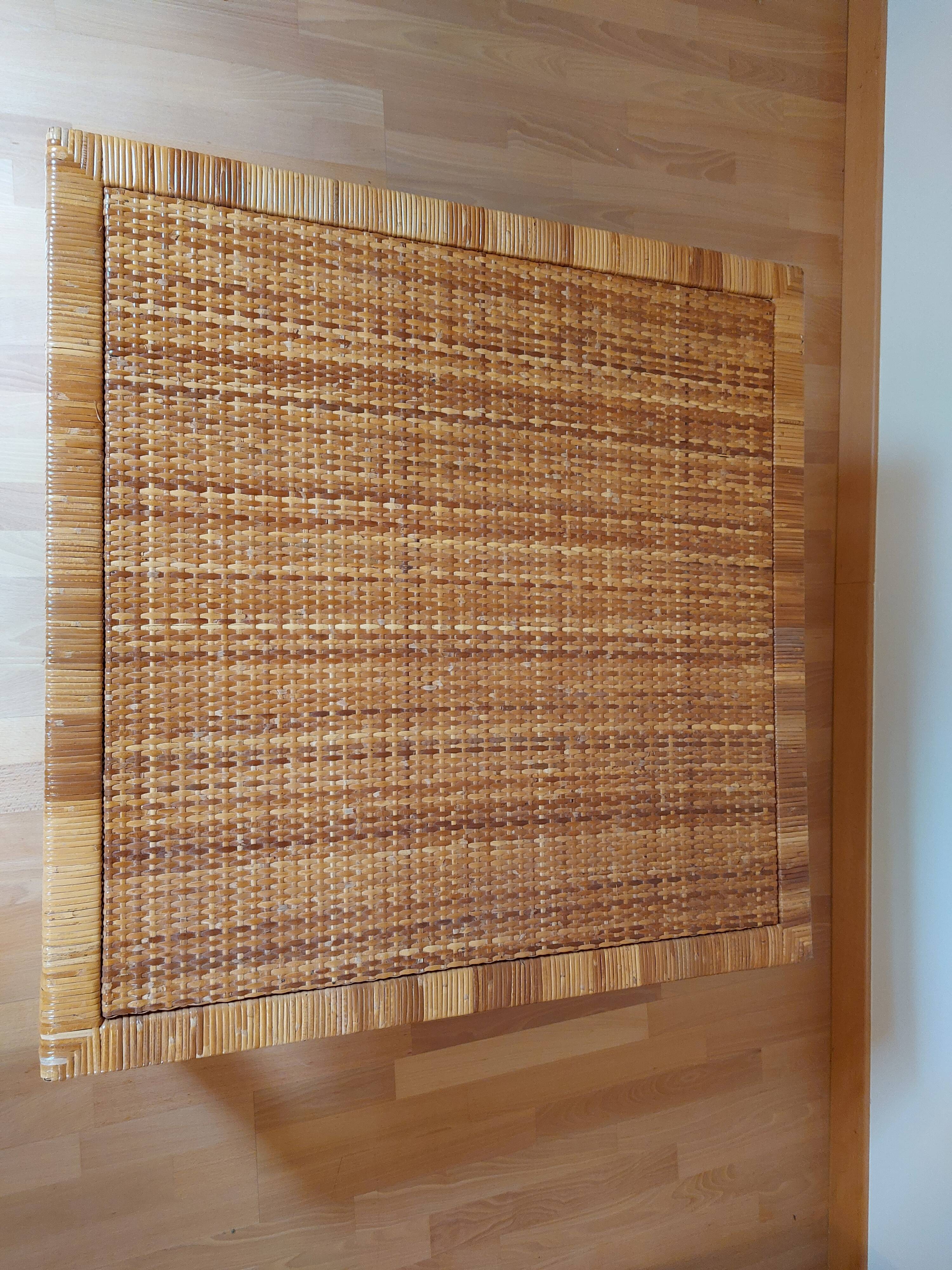 Rattan coffee table
