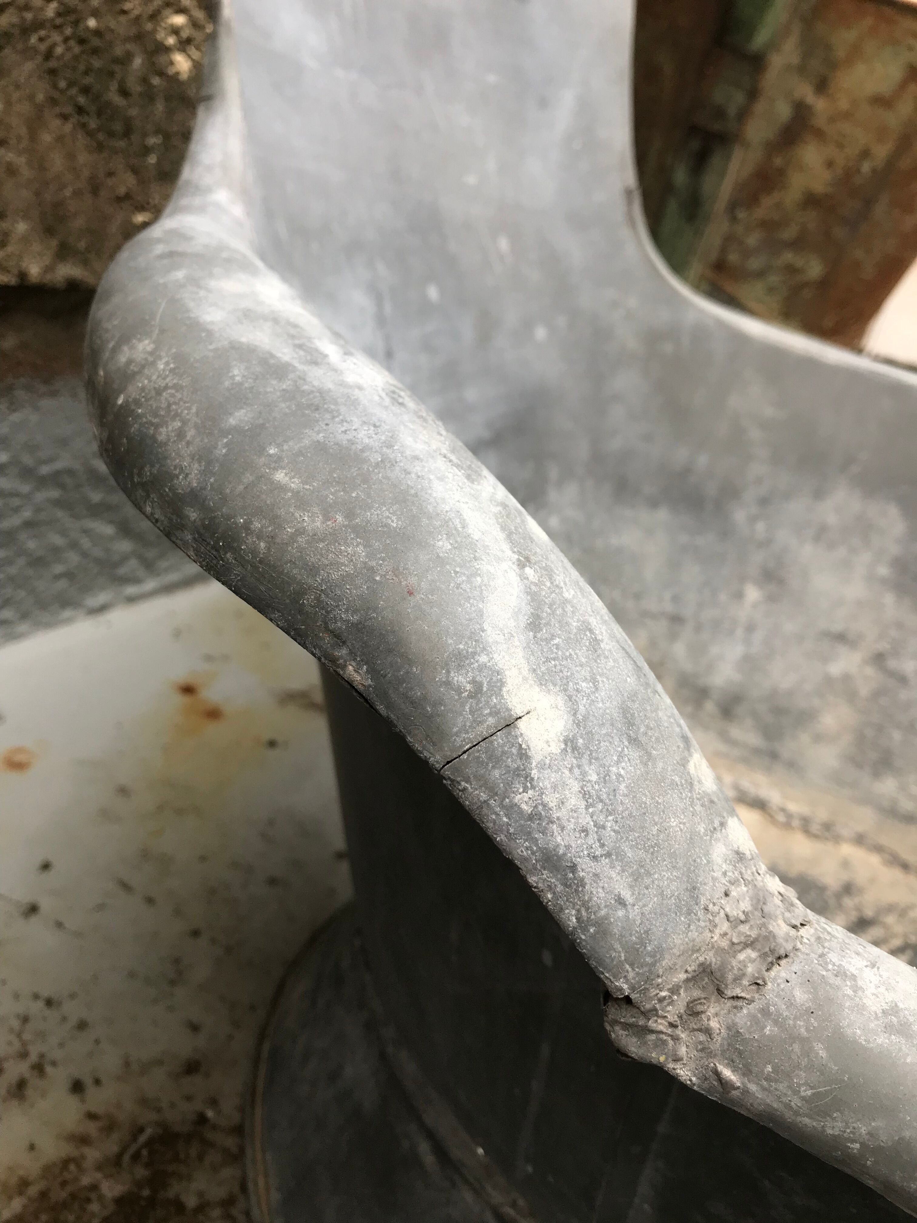 Zinc backrest bathtub XIX