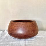 Teak wood bowl,denmark teak wood, scandinavian / japandi