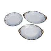 Plats de service en porcelaine de Limoges