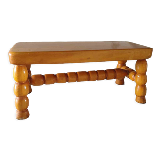 Wooden standing plant holder