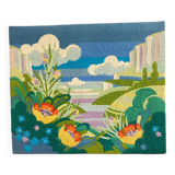 Colorful vintage tapestry