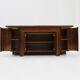 Vintage Italian walnut sideboard 1960s