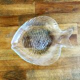 Lot of 8 plates arcoroc fish