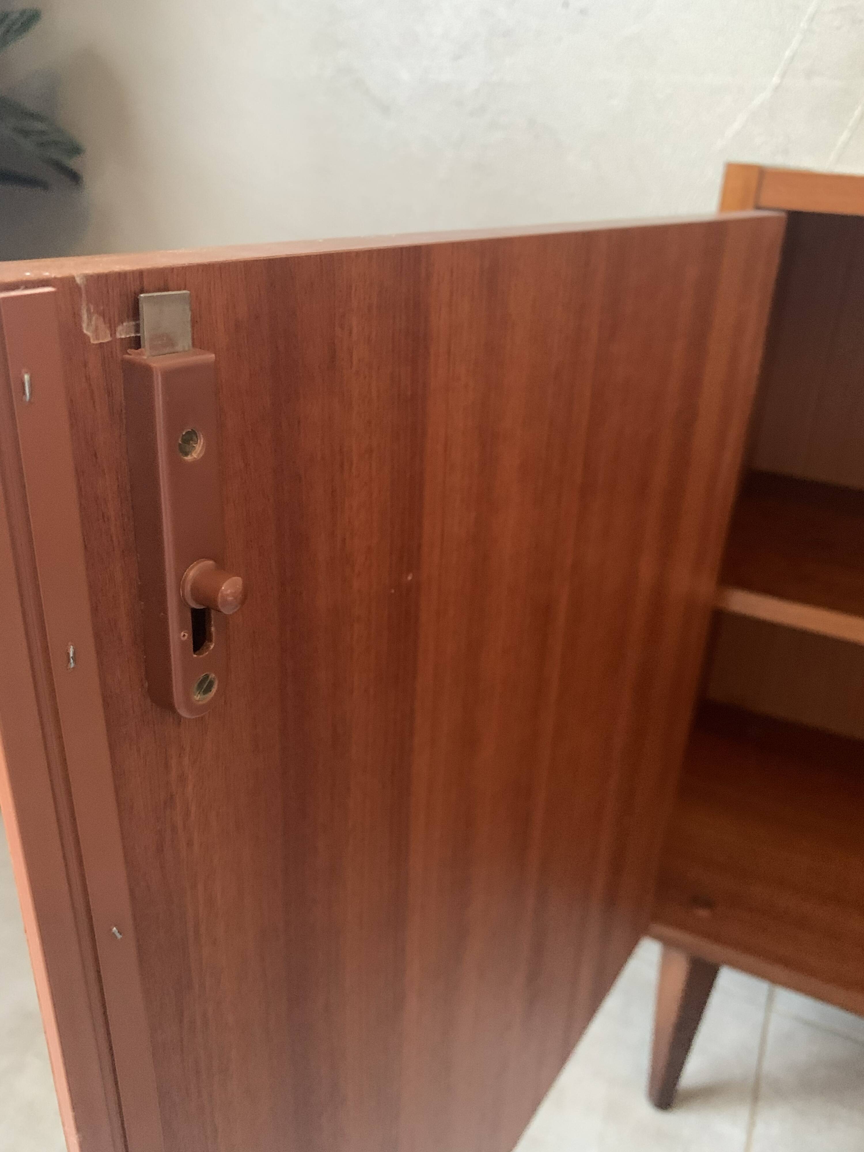 Vintage Scandinavian teak sideboard from the 1960s