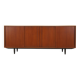 Danish teak sideboard 1960s with bar section and sliding doors