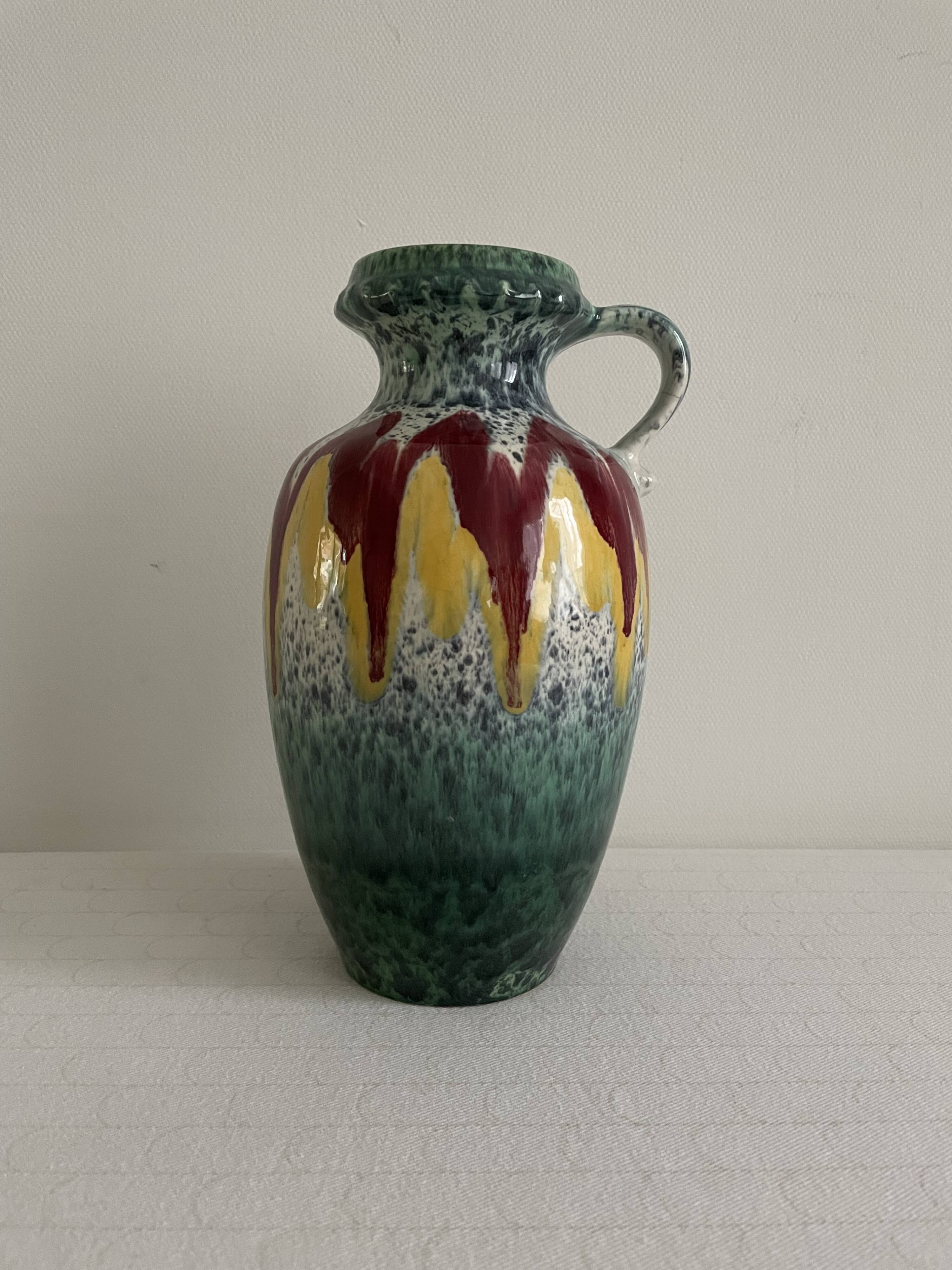 1950s ceramic vase