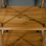 Small solid walnut shelf unit – 1900