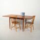 1950s drop-leaf table by Skaraborgs
