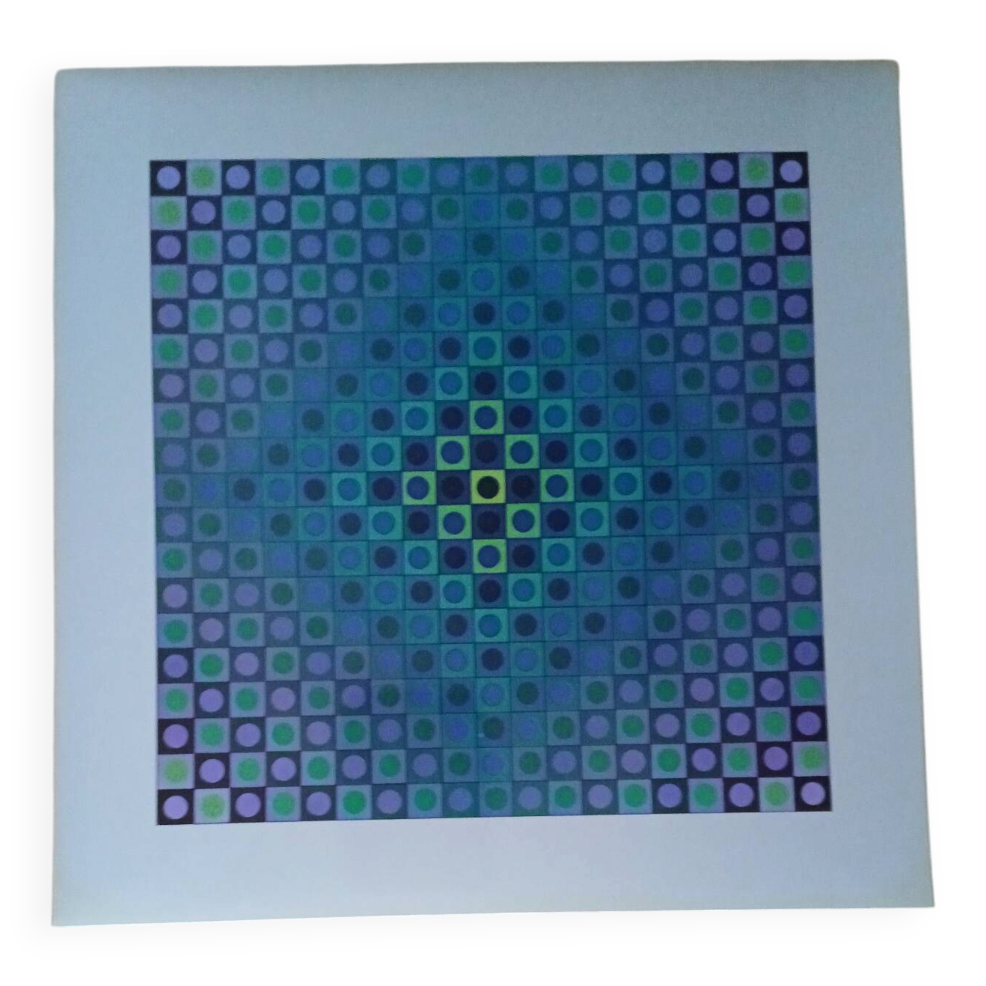 Victor Vasarely Sérigraphie op art Éditions du Griffon 