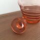 Pink vintage carafe