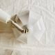 Vintage white ceramic up-and-down pendant light