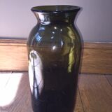 Green vase