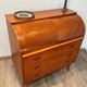 Rare Scandinavian curved secretary from Sweden.