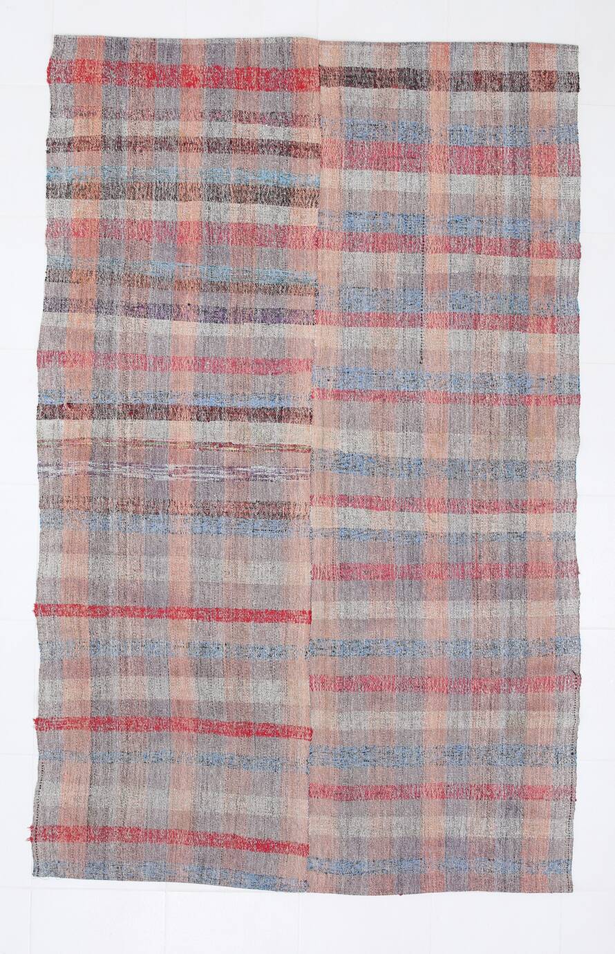 5x8 Shades Of Multicolor Handmade Kilim Rug, 160x258Cm