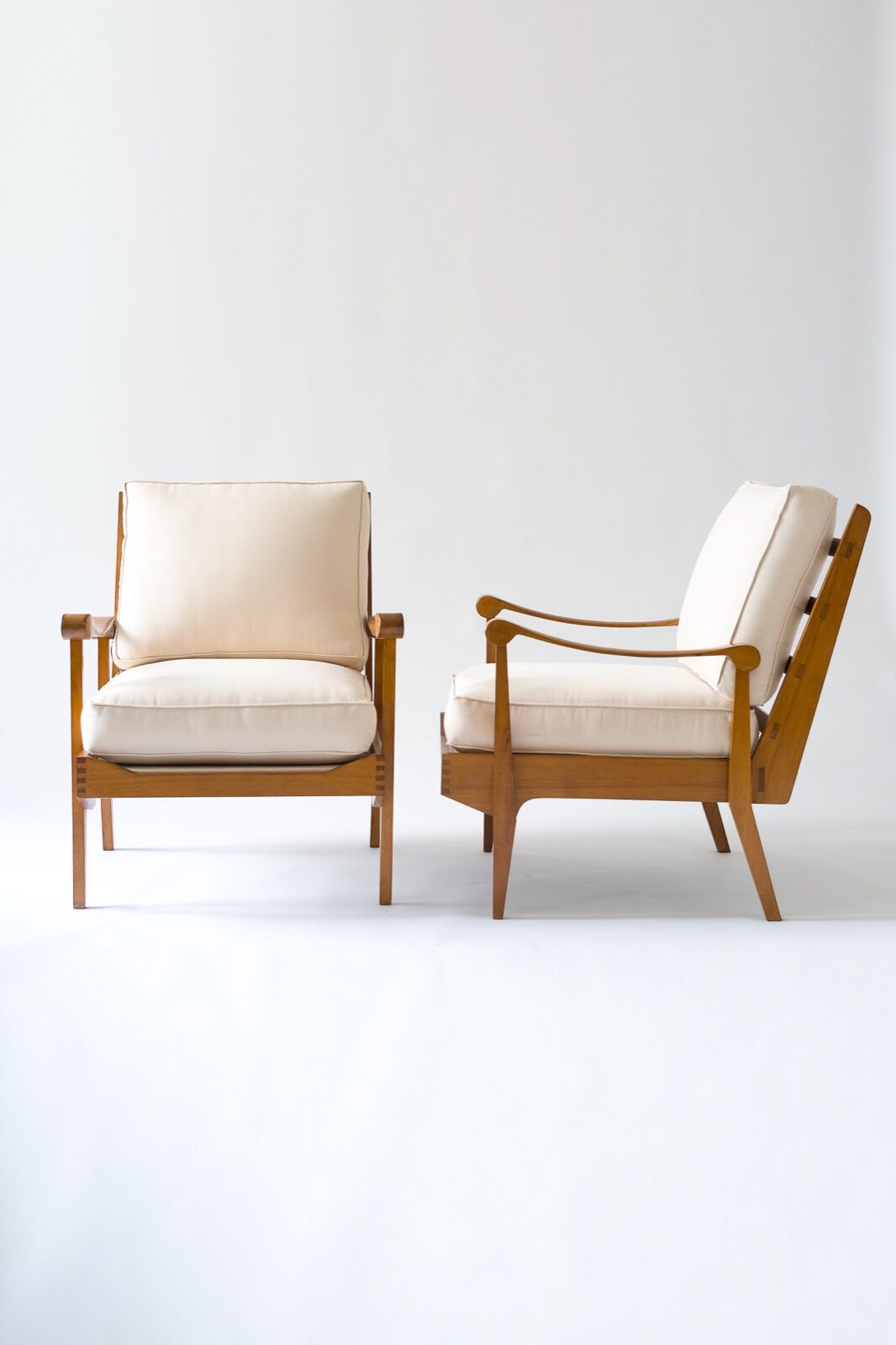 Pair of italian armchairs circa 1960