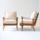Pair of italian armchairs circa 1960