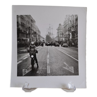 Anonymous silver photo marseille la canebiere and the old port circa 1970