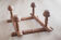 Foldable wooden coat rack, vintage, 50s/60s