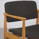 Dyrlund teak wooden armchair, 1970s