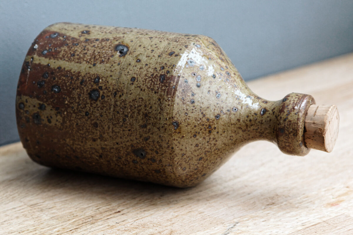 Bottle in pyrity sandstone