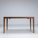 Kai Winding dining table in rosewood Poul Hundevad Denmark 1960