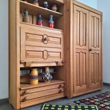 Guillerme et Chambron secretary cabinet, bar sideboard, office bookcase