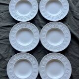 Set of 6 small Wedgwood Wellesley Festivity plates.