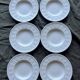 Set of 6 small Wedgwood Wellesley Festivity plates.