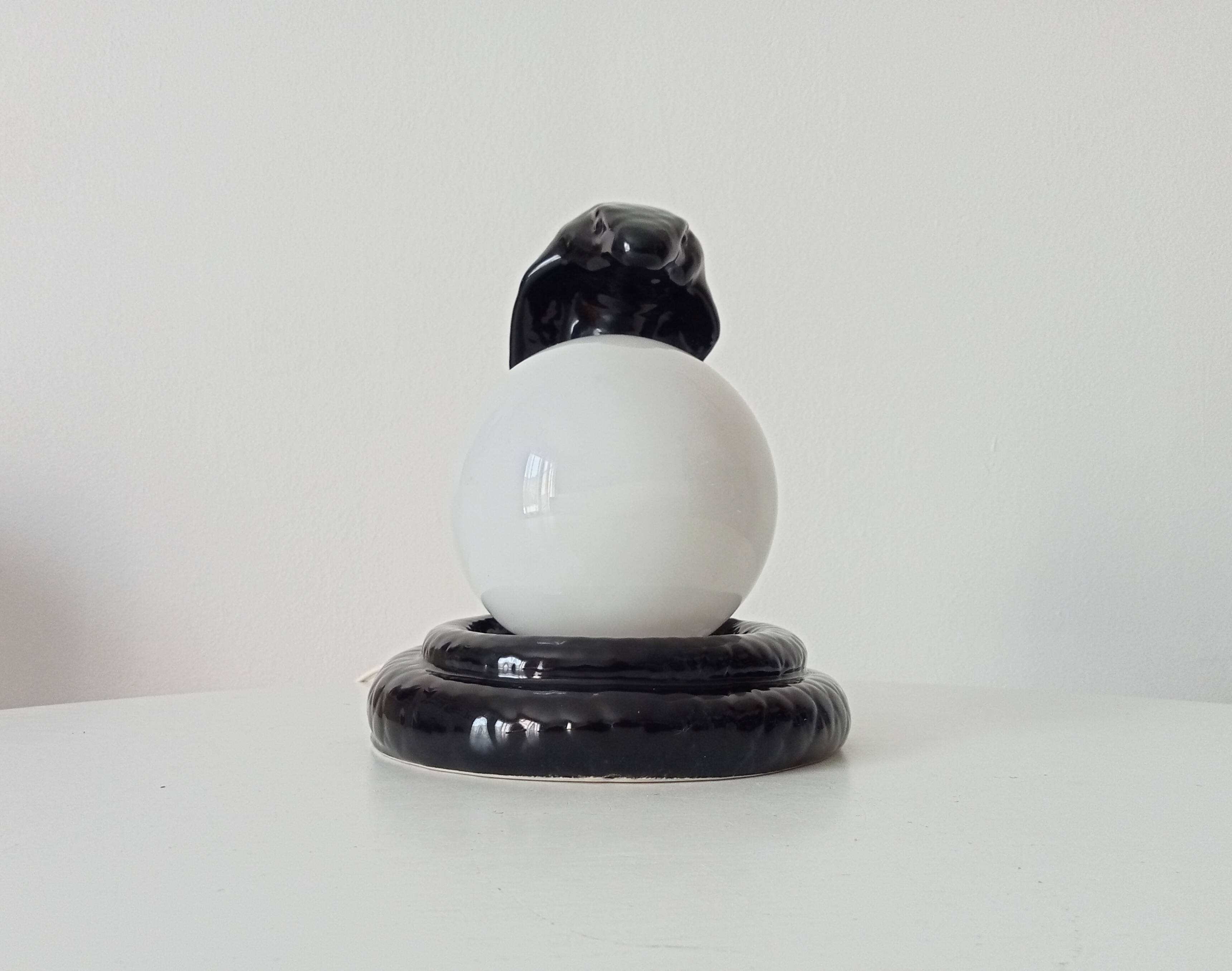 Vintage Italian Cobra lamp from the 70s
