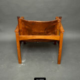 Safari armchair by michel arnoult 1960