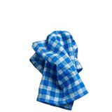 Serviette de table bistrot, carreaux bleus